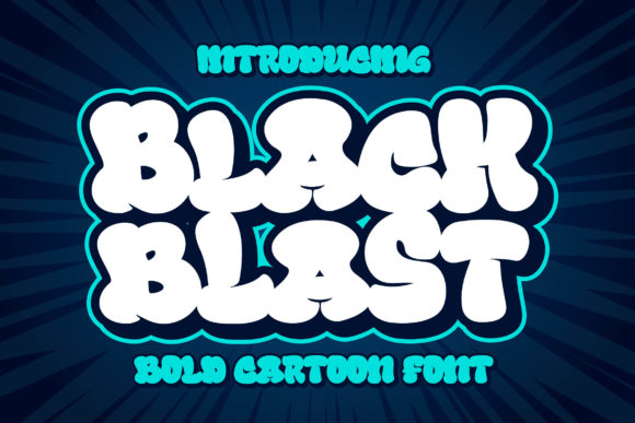 Black Blast: A Playful Display Font for Bold Campaigns