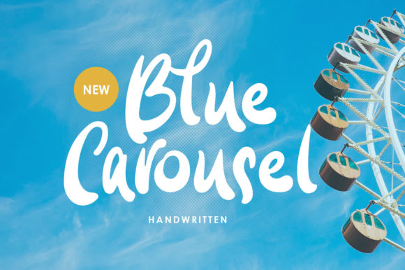 Blue Carousel: A Friendly Display Font for Web Design