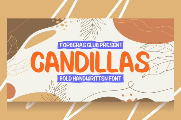 Candillas: A Vintage Display Font for Editorial Design