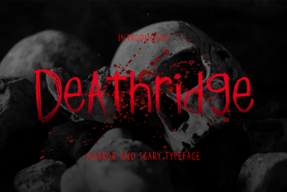 Deathridge: A Dramatic Display Font for Web Projects
