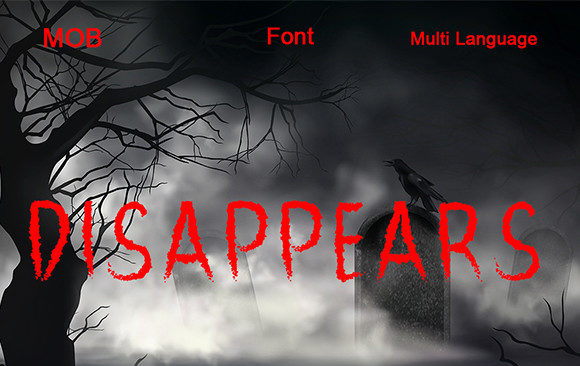 Disappears Font Review: A Dramatic Display Typeface
