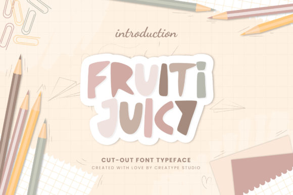Fruiti Juicy: A Playful Font for Bold Campaigns