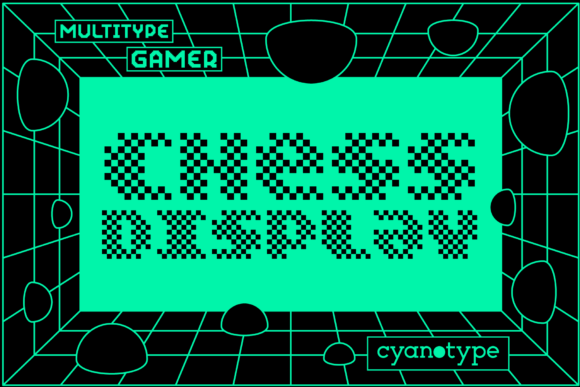 Gamer Chess Font for Editorial Design