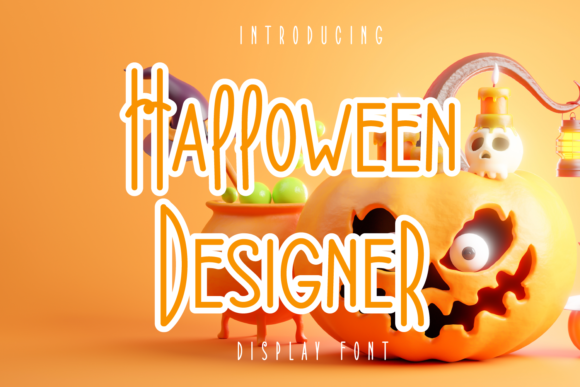 Halloween Designer Font for Branding Magic