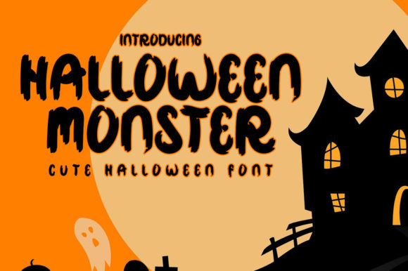 Halloween Monster Font for Spooky Campaigns