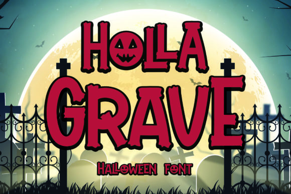 Holla Grave: A Bold Display Font for Small Business Branding