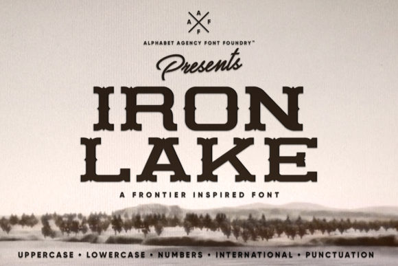 Iron Lake Font for Bold Branding Projects
