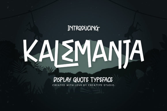 Kalemanja: A Quirky Font for Bold Branding