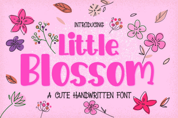 Little Blossom: A Whimsical Font for Handmade Creations
