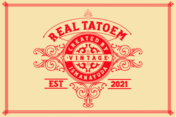 Real Tatoem: A Bold Display Font for Eye-Catching Campaigns
