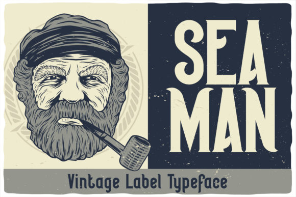 Seaman: A Bold Display Font for Modern Web Design
