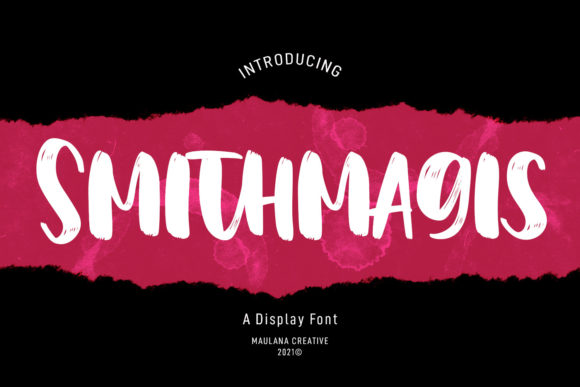 Smithmagis: A Stylish Font for Small Business Branding