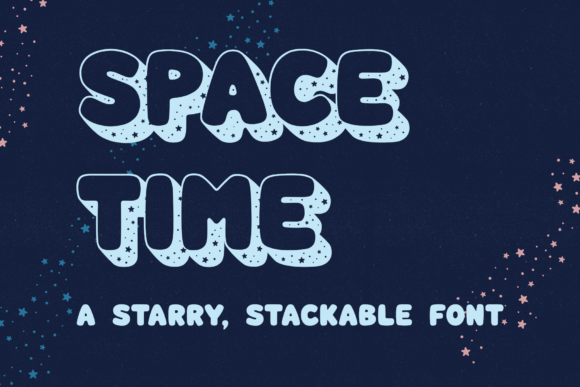Space Time Font for Polished Branding