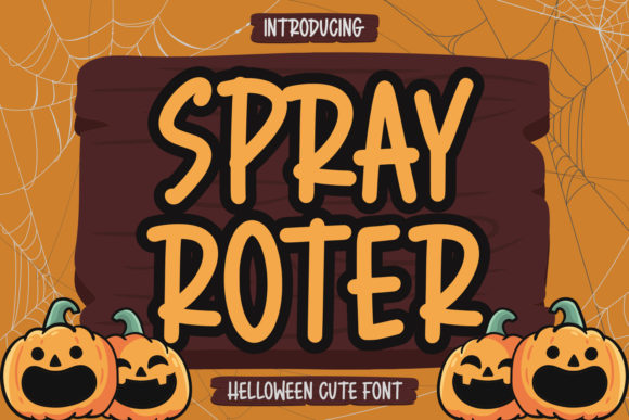 Spray Roter Display Font Review