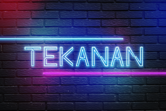 Tekanan: A Modern Display Font for Bold Campaigns
