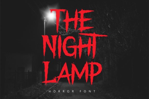 The Night Lamp Font for Editorial Design