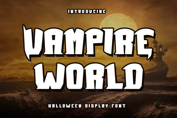 Vampire World Font for Bold Digital Campaigns