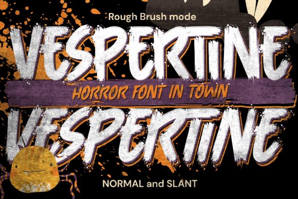 Vespertine: A Cool Display Font for Creative Projects